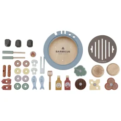 Little Dutch Houten Barbecue Speelset FSC