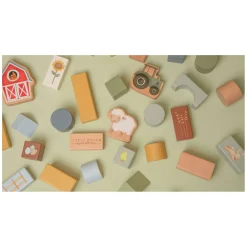 Little Dutch Houten Bouwblokken Little Farm FSC