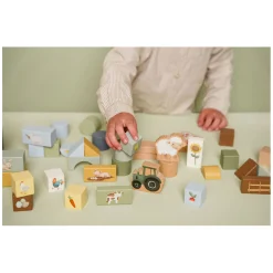 Little Dutch Houten Bouwblokken Little Farm FSC