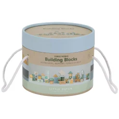 Little Dutch Houten Bouwblokken Forest Friends FSC, 50dlg.