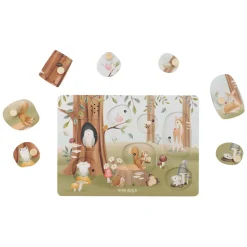 Little Dutch Houten Geluidenpuzzel Hout Forest Friends FSC, 7st.