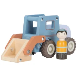 Little Dutch Houten Graafmachine met Poppetje FSC