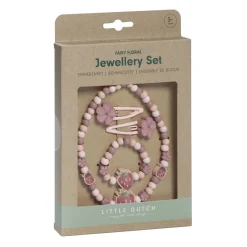 Little Dutch Houten Juwelenset Aardbei, 4dlg.