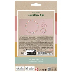 Little Dutch Houten Juwelenset Bloemen, 4dlg.