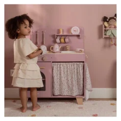 Little Dutch Houten Keuken Roze FSC