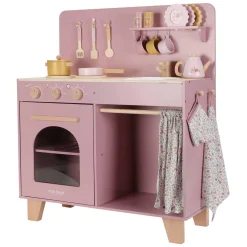 Little Dutch Houten Keuken Roze FSC