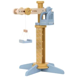 Little Dutch Houten Kraan set met Treinbaan FSC