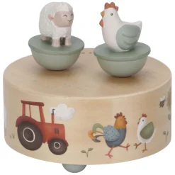 Little Dutch Houten Muziekdoosje Little Farm FSC