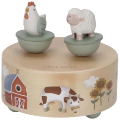 Little Dutch Houten Muziekdoosje Little Farm FSC