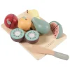 Little Dutch Houten Snijset Fruit, 14dlg.