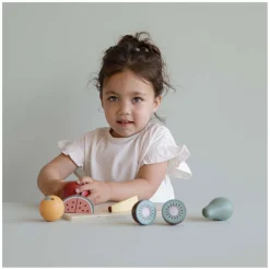 Little Dutch Houten Snijset Fruit, 14dlg.