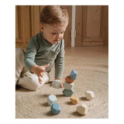 Little Dutch Houten Stapelstenen Forest Friends FSC, 10dlg.