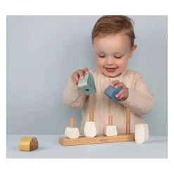 Little Dutch Houten Stapelaar Paddenstoelen Forest Friends FSC