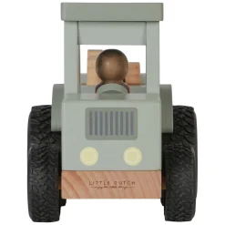 Little Dutch Houten Tractor met Aanhanger en Dieren Speelset