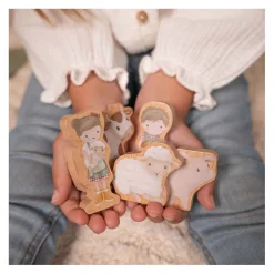 Little Dutch Houten Treinset Little Farm FSC