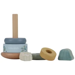 Little Dutch Houten Tuimelstapelaar Hout Forest Friends FSC, 7dlg.
