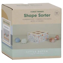 Little Dutch Houten Vormenstoof Forest Friends FSC, 6dlg.