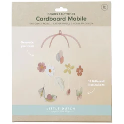 Little Dutch Kartonnen Mobiel Flowers & Butterflies FSC