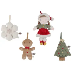Little Dutch Kerstboomhangers Knuffels Rosa GRS