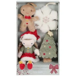 Little Dutch Kerstboomhangers Knuffels Rosa GRS