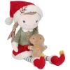 Little Dutch Kerstpop Knuffel Rosa GRS - 35cm