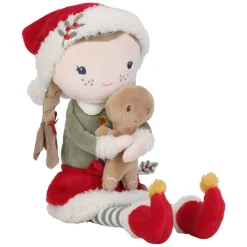 Little Dutch Kerstpop Knuffel Rosa GRS - 35cm