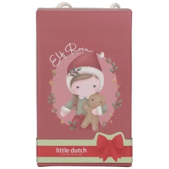 Little Dutch Kerstpop Knuffel Rosa GRS - 35cm
