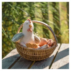 Little Dutch Knuffel Kip Little Farm, 17cm