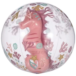 Little Dutch Ocean Dreams Strandbal 3D Figuur Roze