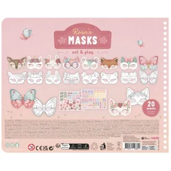 Little Dutch Rosa's Maskers Maken - Met Schaar