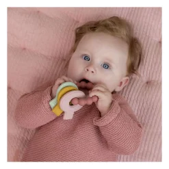 Little Dutch Siliconen Bijtspeeltje Sleutelbos Roze