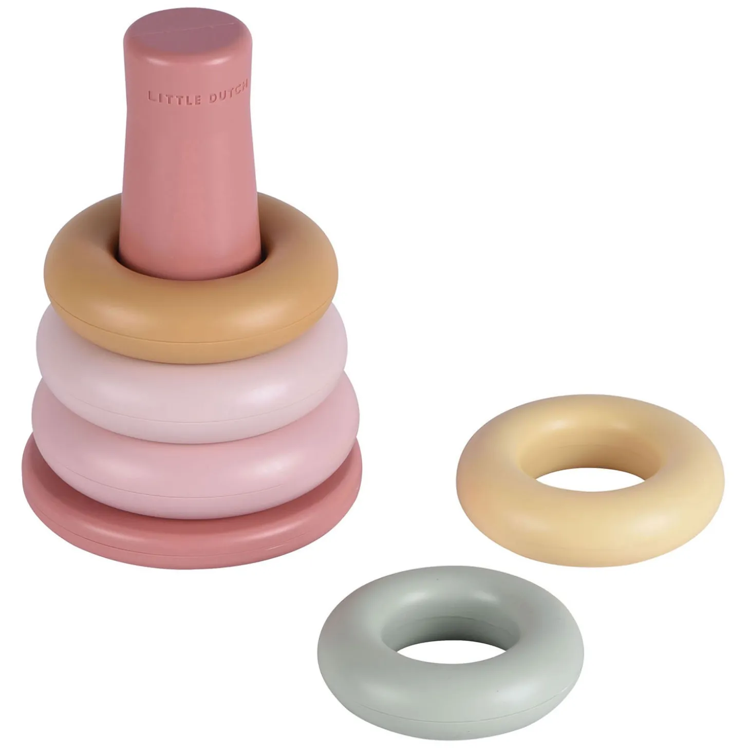 Little Dutch Stapelringen Roze