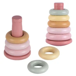 Little Dutch Stapelringen Roze