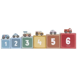 Little Dutch Stapeltoren incl. 6 Auto's FSC