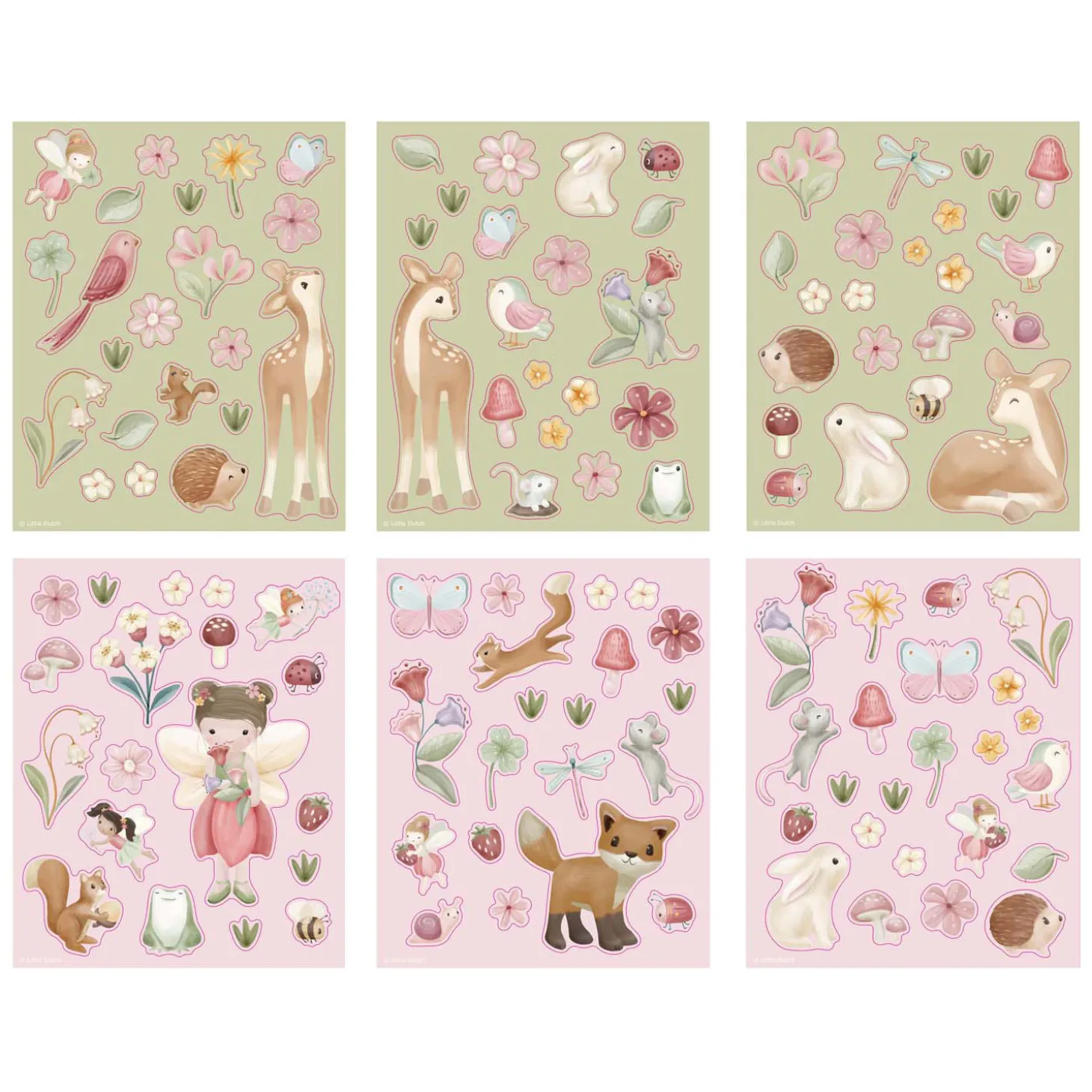 Little Dutch Stickerset Fairy Garden