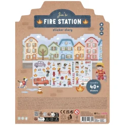 Little Dutch Stickervellen Jim's Brandweer