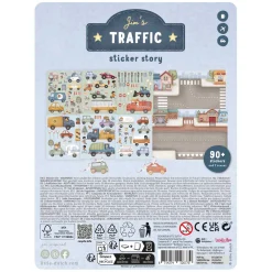 Little Dutch Stickervellen Jim's Verkeer