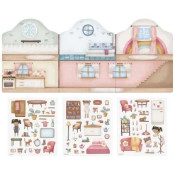Little Dutch Stickervellen Rosa's Huis