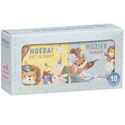 Little Dutch Uitdeelboekjes Hoera! Het Is Feest & Muziekparade, 10st.