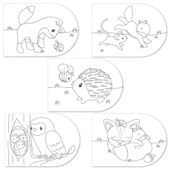 Little Dutch Verfboek Forest Friends