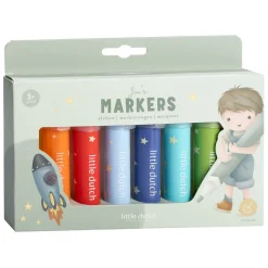 Little Dutch Viltstiften Jim - 8st.