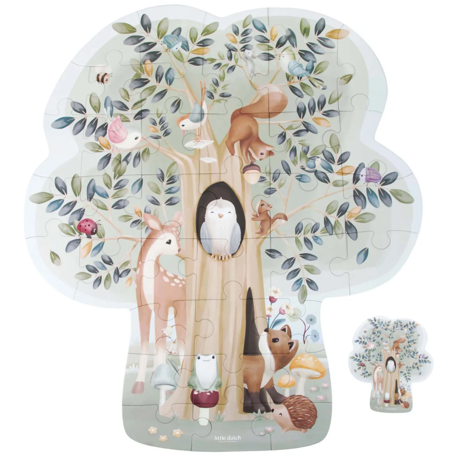 Little Dutch Vloerpuzzel Forest Friends, 37st.