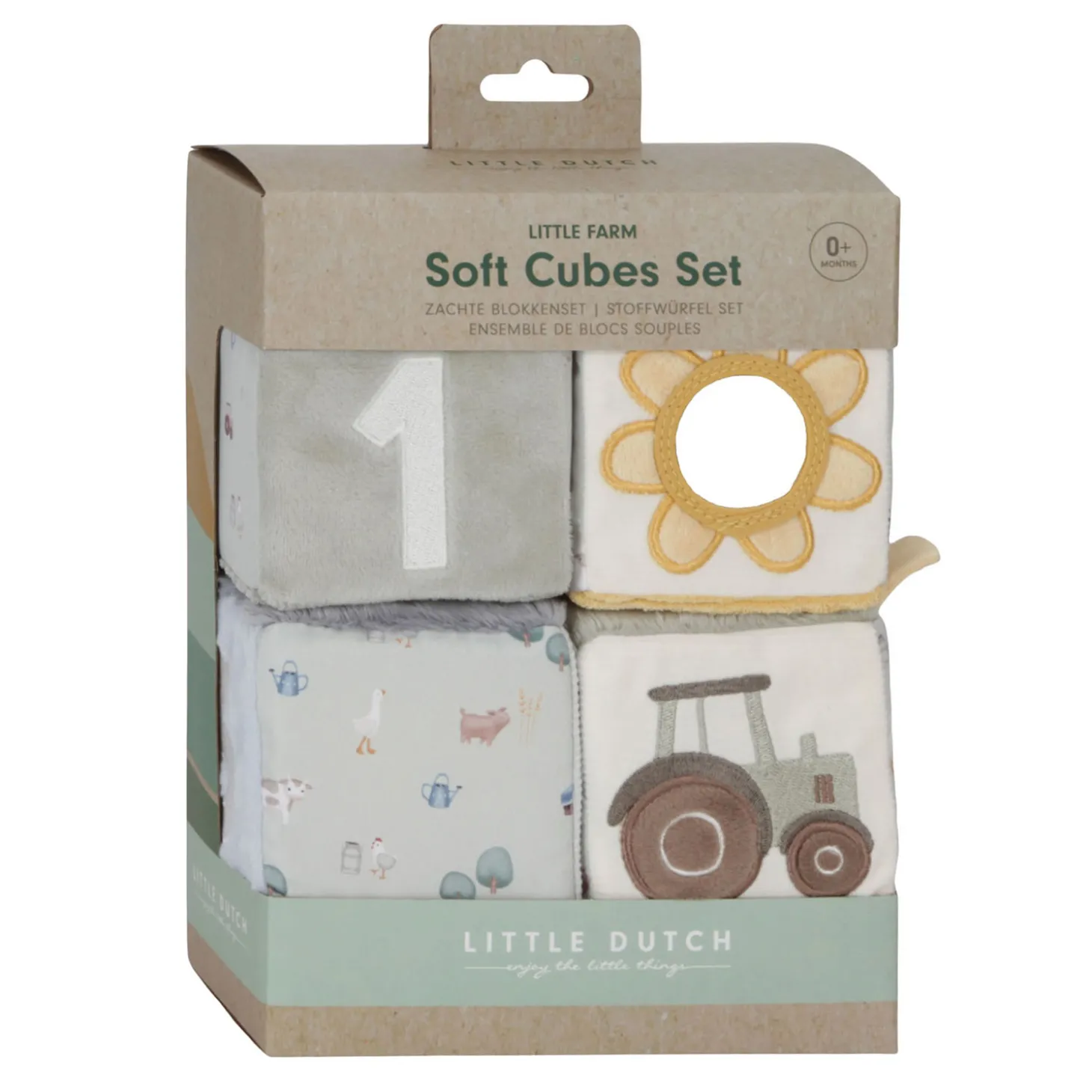 Little Dutch Zachte blokkenset Little Farm