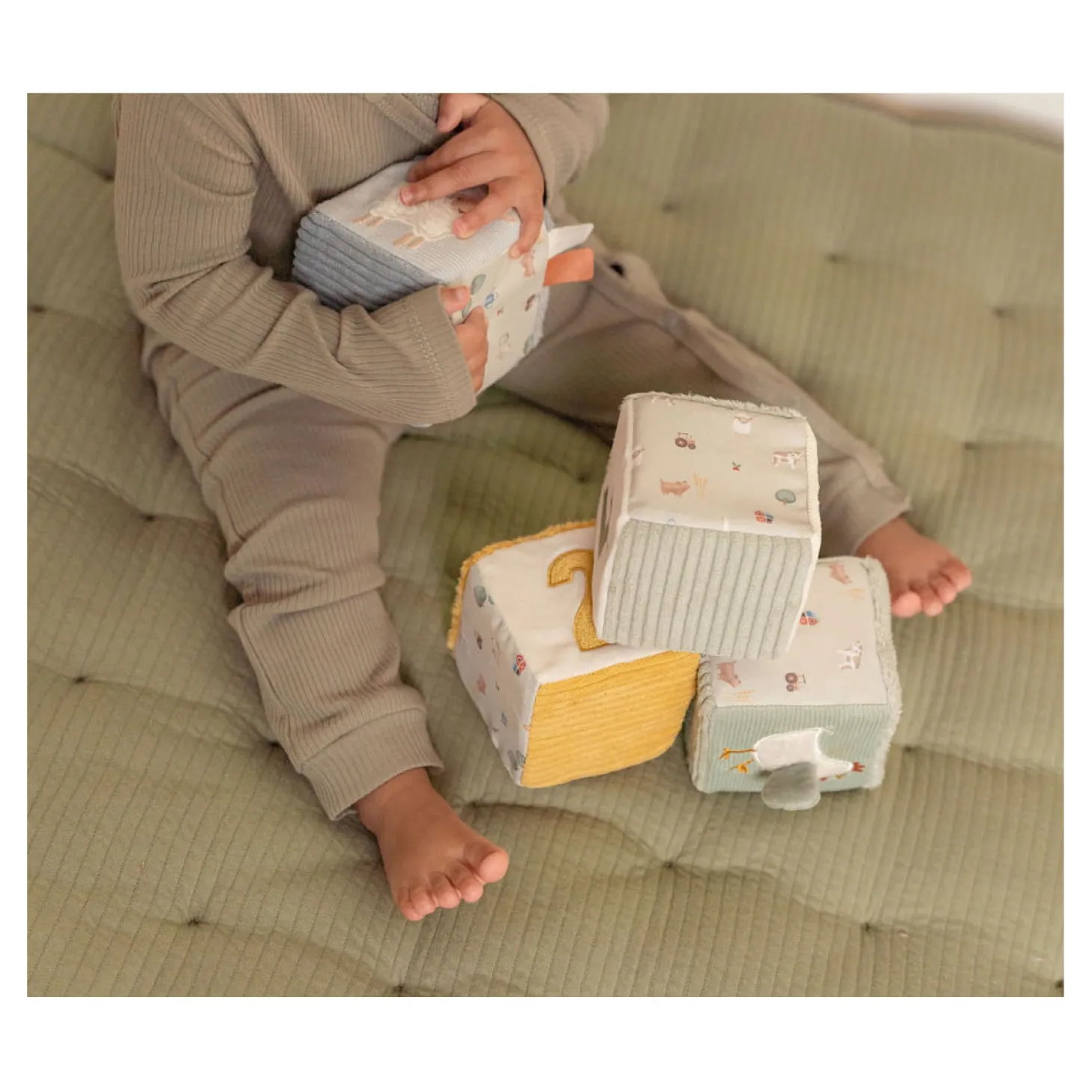 Little Dutch Zachte blokkenset Little Farm