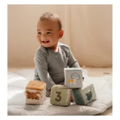 Little Dutch Zachte Blokkenset Forest Friends, 4dlg.