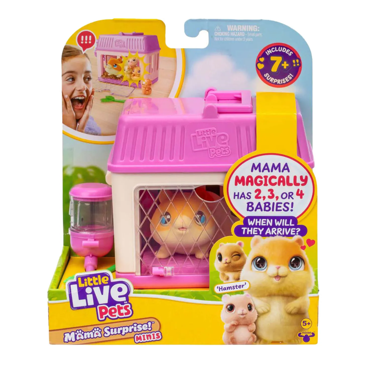 Little Live Pets Mama Surprise Mini Speelset Hamster