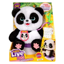 Little Live Pets My Baby Panda ChuChu - Interactieve Knuffel