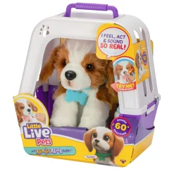 Little Live Pets My Really Real Puppy Knuffel in Hok