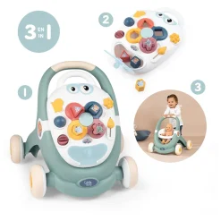Little Smoby Baby Walker, 3in1