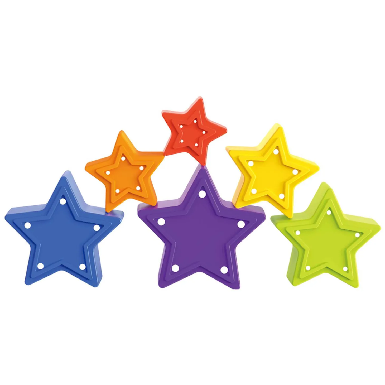 Little Stars Baby Stapeltoren Ster, 6dlg.